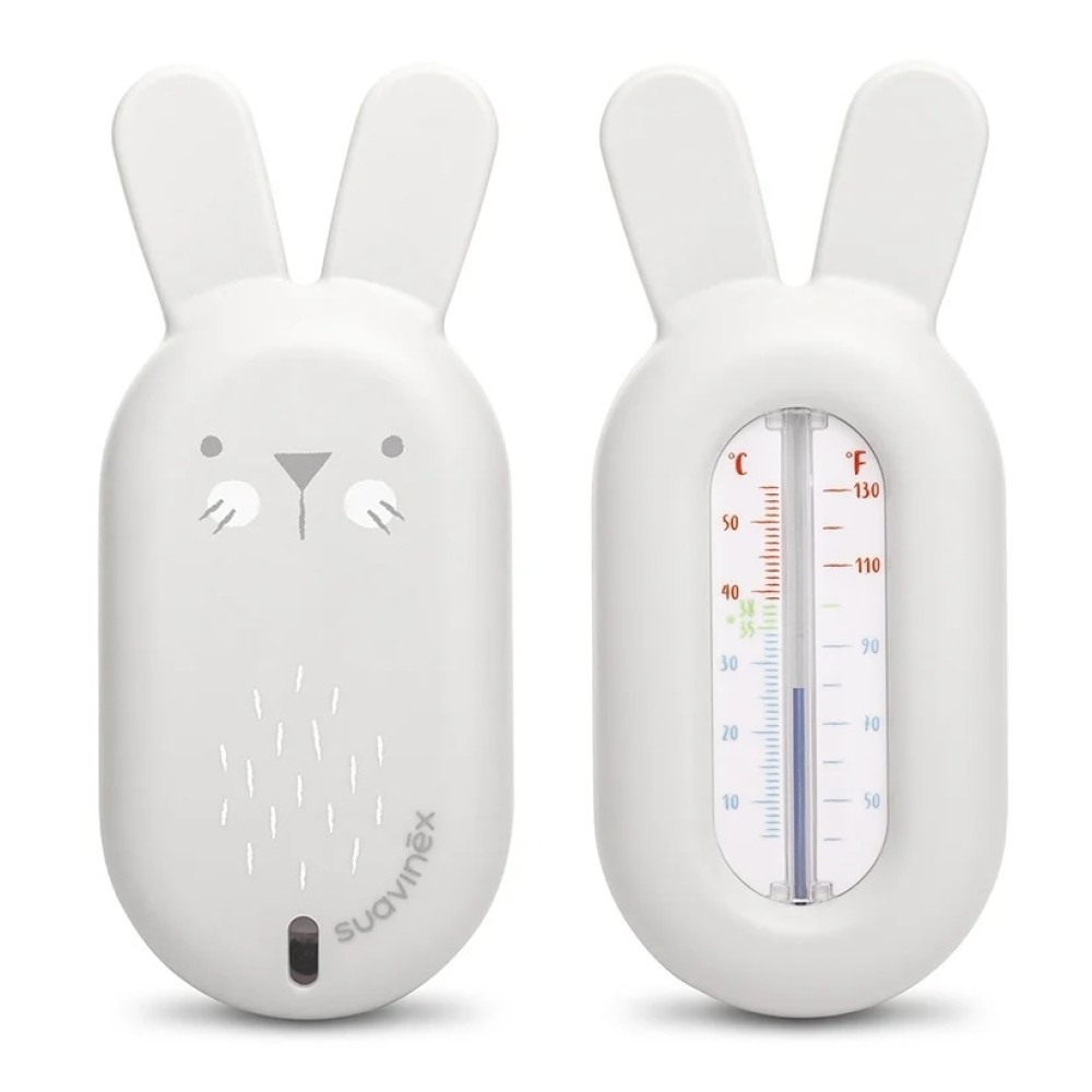 Термометр для воды Suavinex Hygge "Уютные истории" серый (401398)