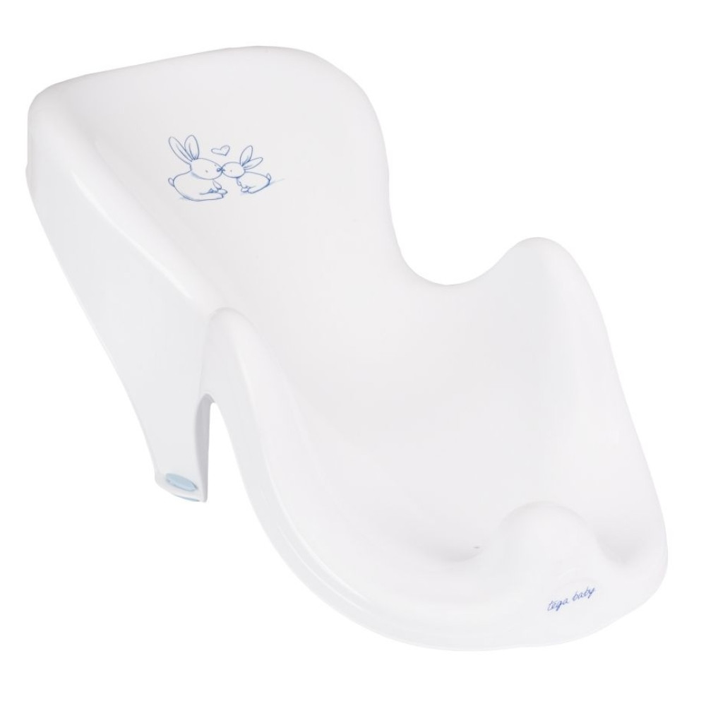 Гірка для ванни Tega Baby Зайчики, білий (KR-003-103)