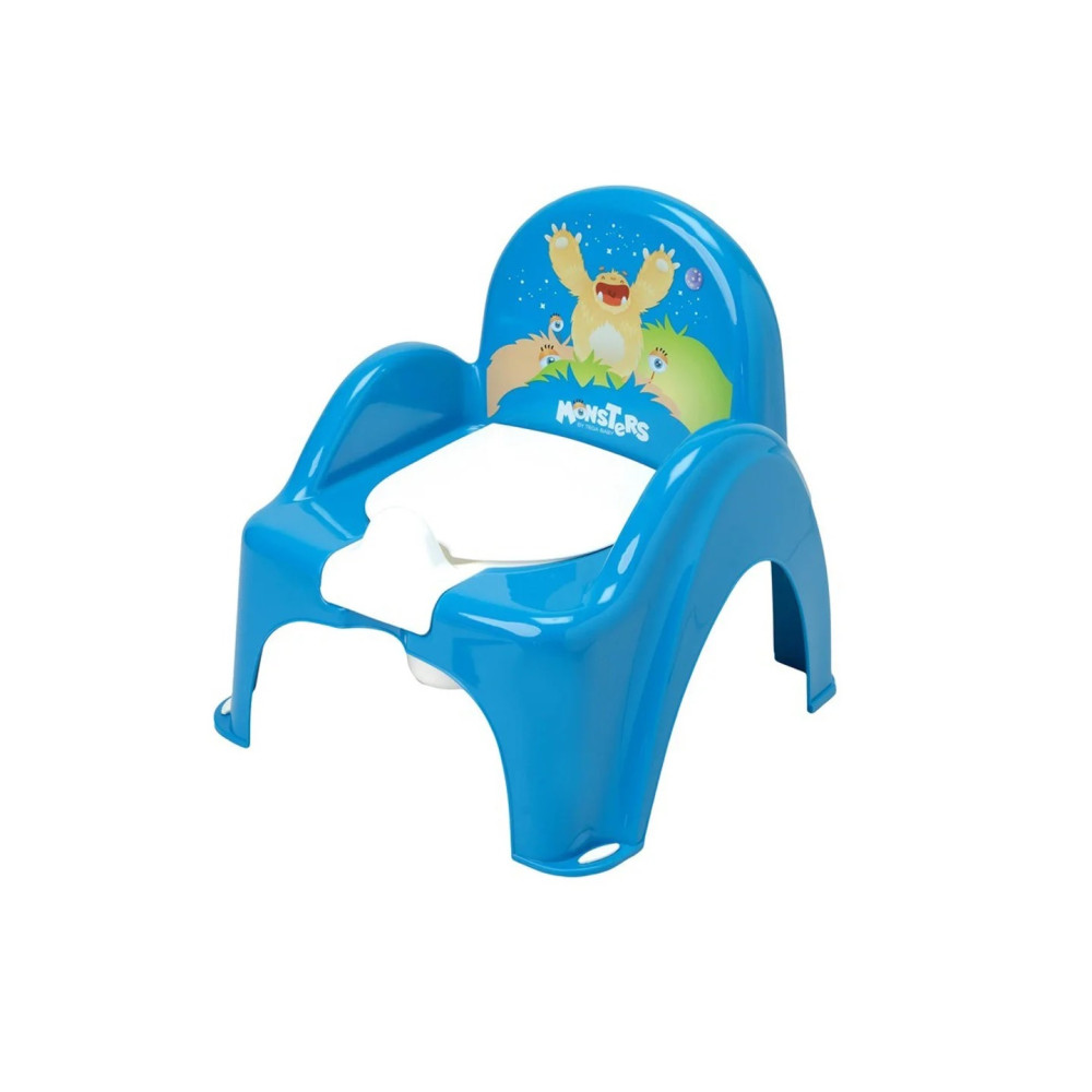 Горщик-стульчик Tega Baby Монстрики блакитний (MN-007-126)