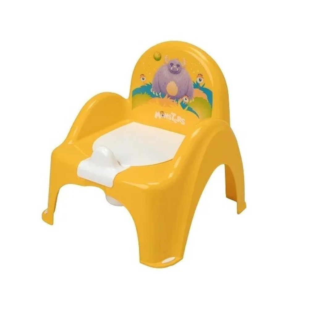 Горщик-стульчик Tega Baby Монстрики жовтий (MN-007-124)