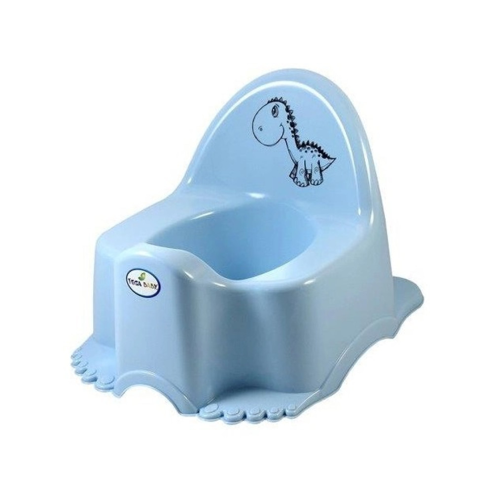 Горщик Tega Baby Eco Динозаврик блакитний (DN-001-135)