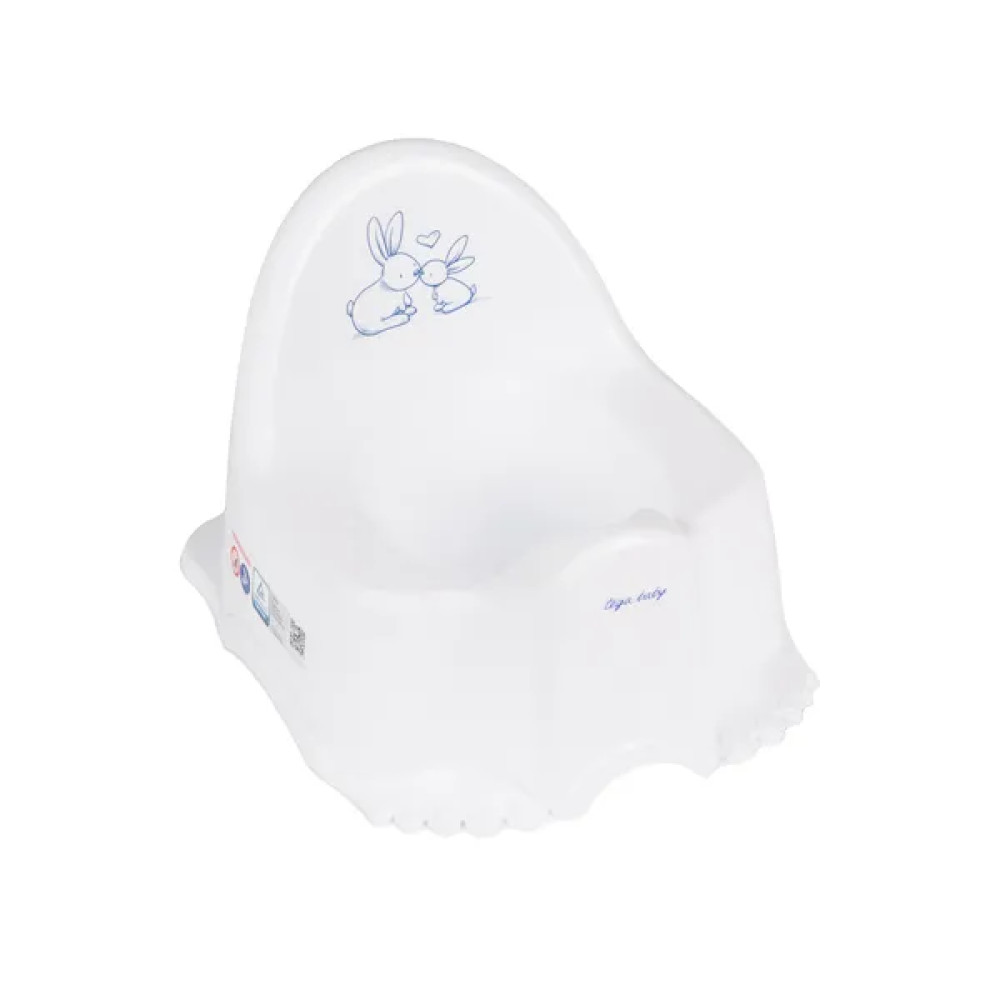 Горщик Tega Baby Eco Кролик білий (KR-007-103)