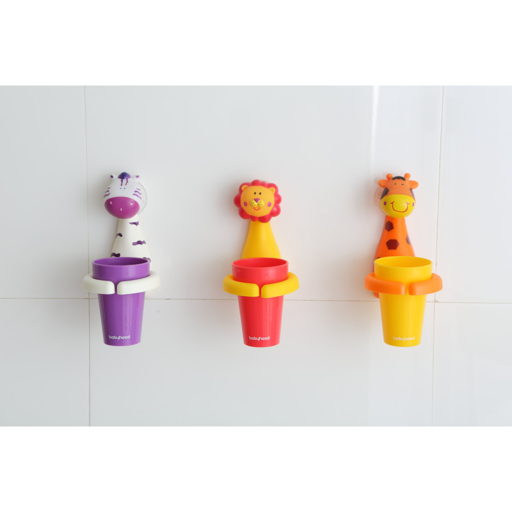 Стаканчик для зубных щеток Babyhood Лев (BH-703L)