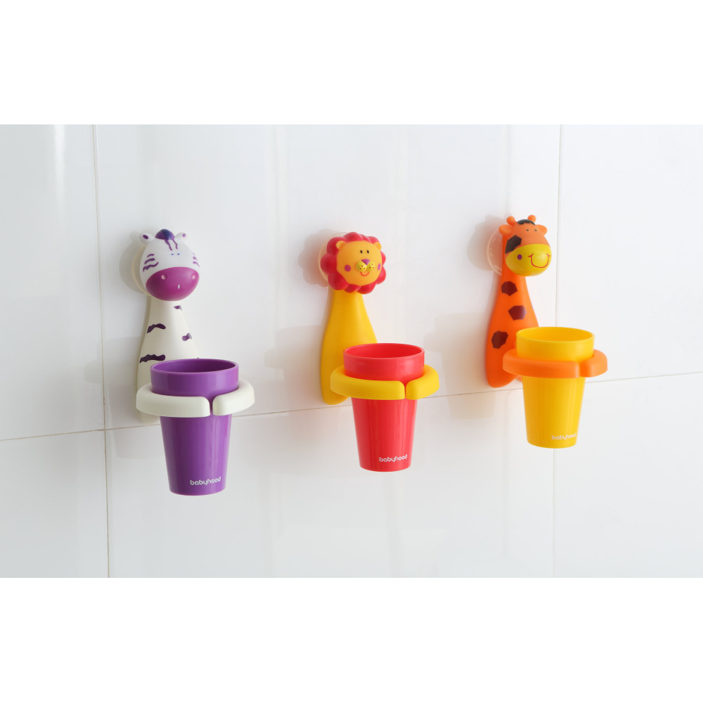 Стаканчик для зубных щеток Babyhood Лев (BH-703L)