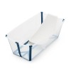 Комплект ванночка для купания Stokke Flexi Bath и подставка, голубой (531504)