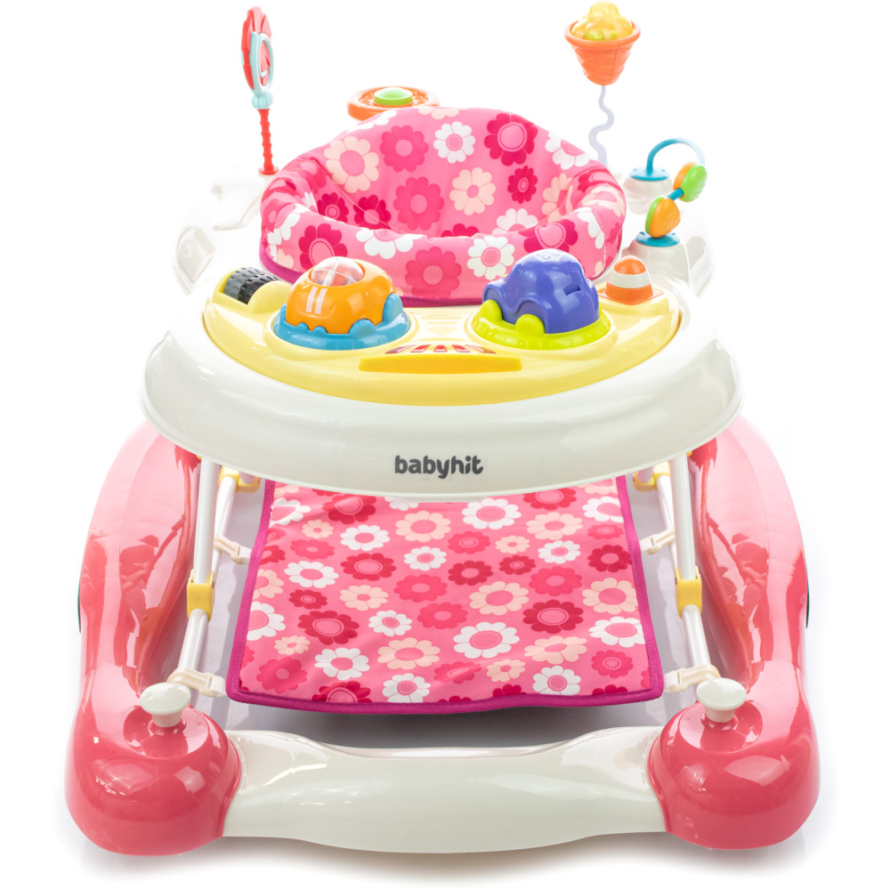 Ходунки Babyhit Active pink-white (BG2123)