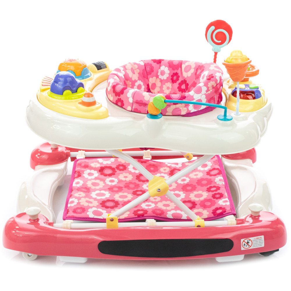 Ходунки Babyhit Active pink-white (BG2123)