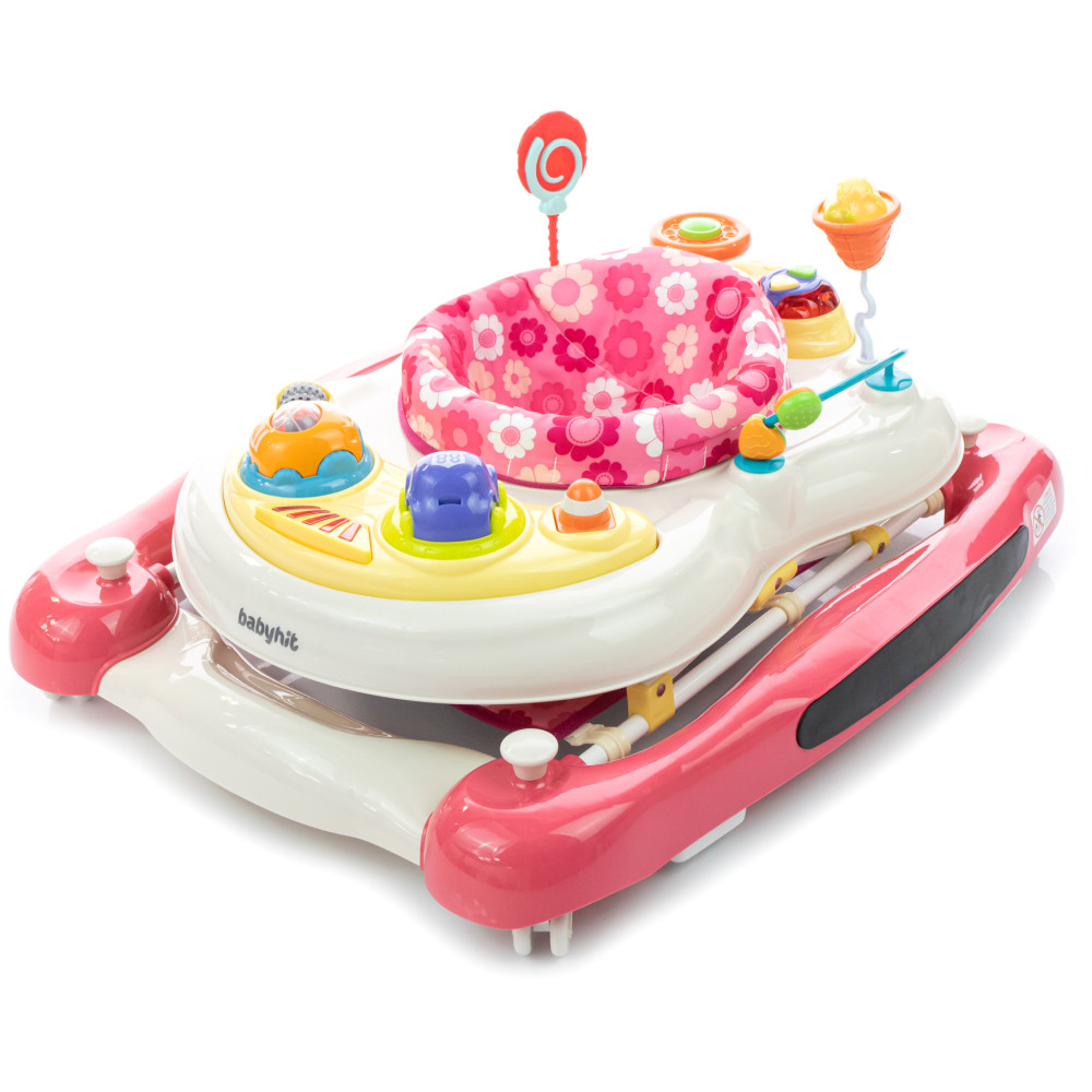 Ходунки Babyhit Active pink-white (BG2123)