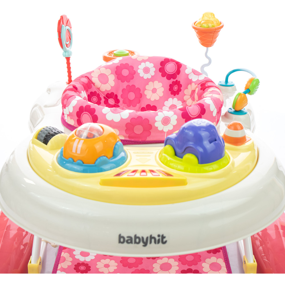 Ходунки Babyhit Active pink-white (BG2123)