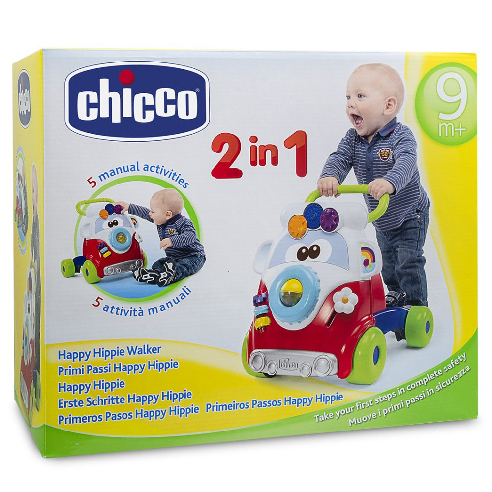 Ходунки-ігровий центр Chicco Happy Hippy Walker (05905.10) Ходунки-ігровий центр Chicco Happy Hippy Walker (05905.10)
