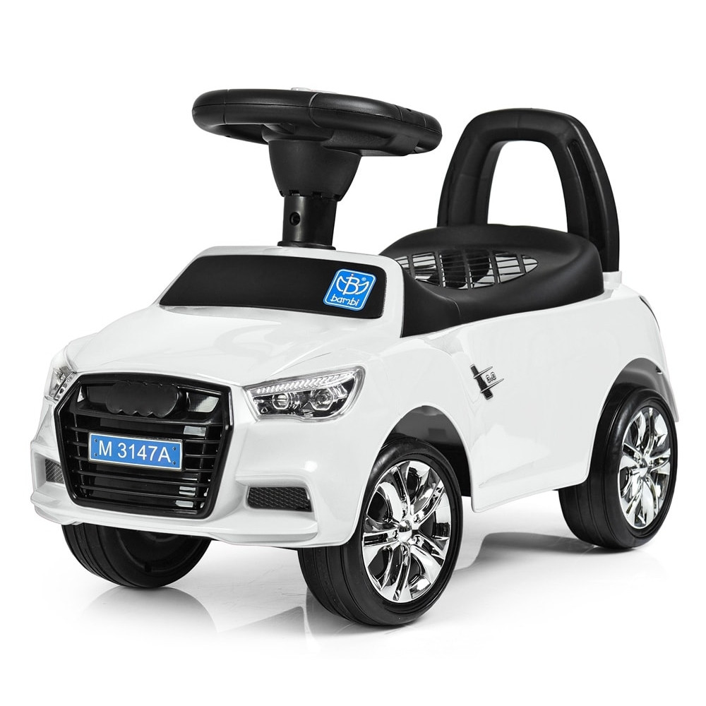 Каталка-толокар Bambi Audi White (M3147A)
