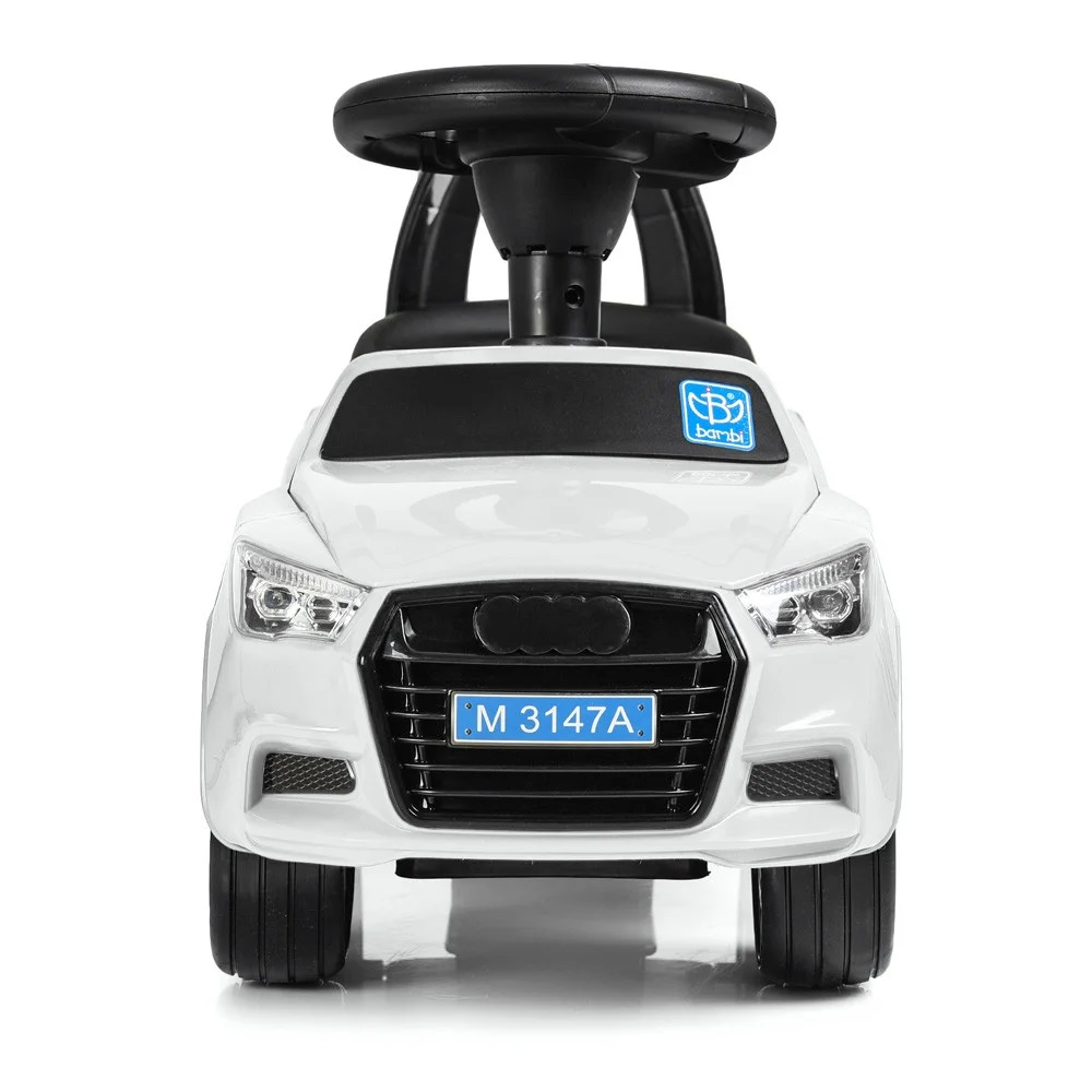 Каталка-толокар Bambi Audi White (M3147A)