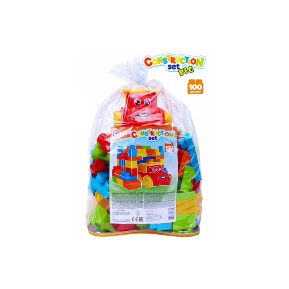 гр Конструктор 6832 (5) "Technok Toys" 100 деталей, в пакеті