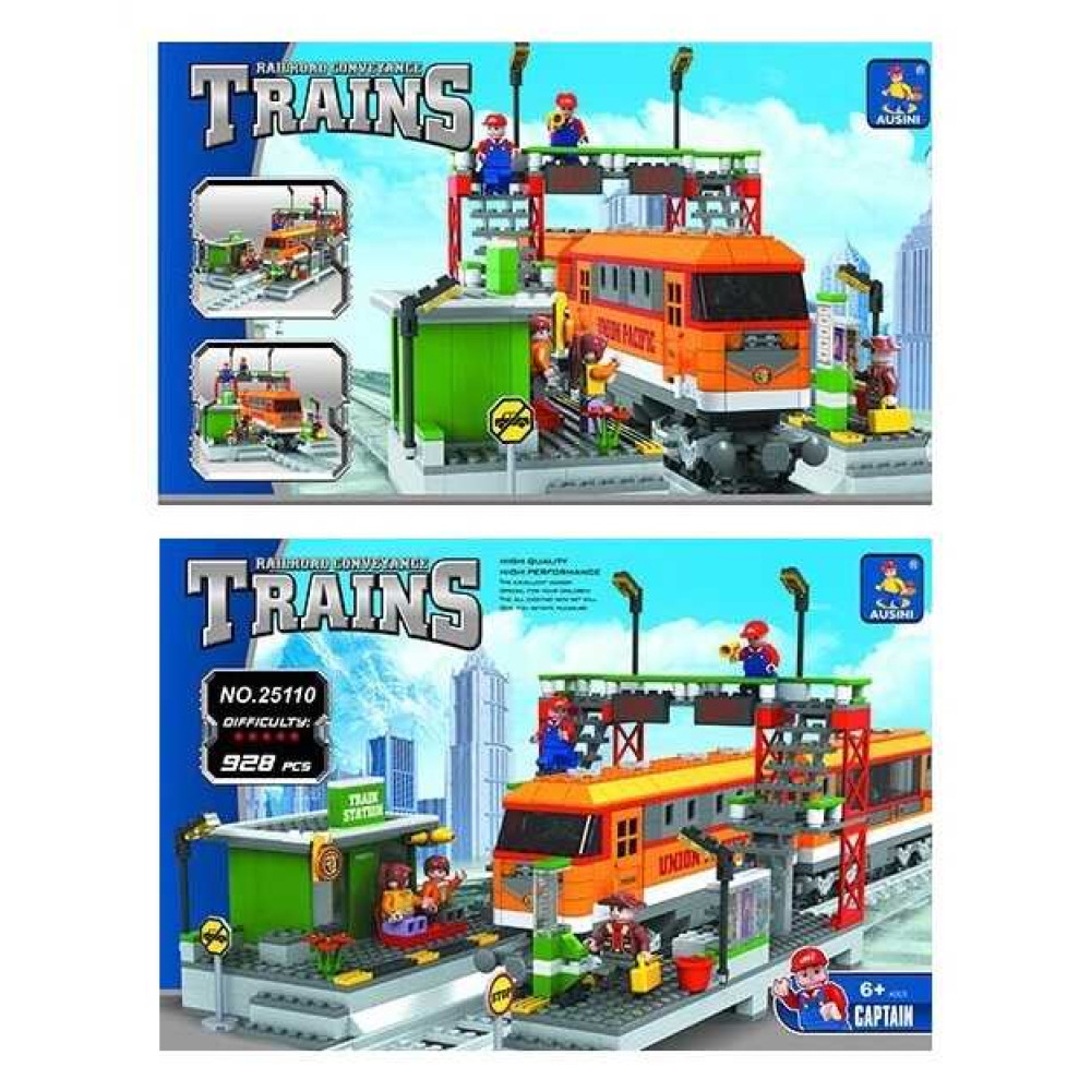 Конструктор AUSINI 25110 (6/2) 928 деталей в коробці