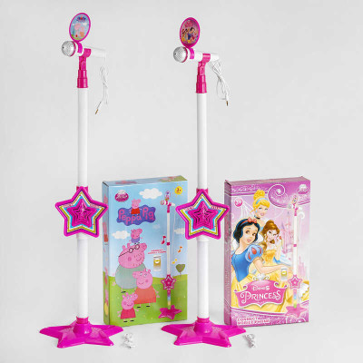 Мікрофон DS-002-1 E/F/H/L (60/2) звук, підсвічування, в коробці