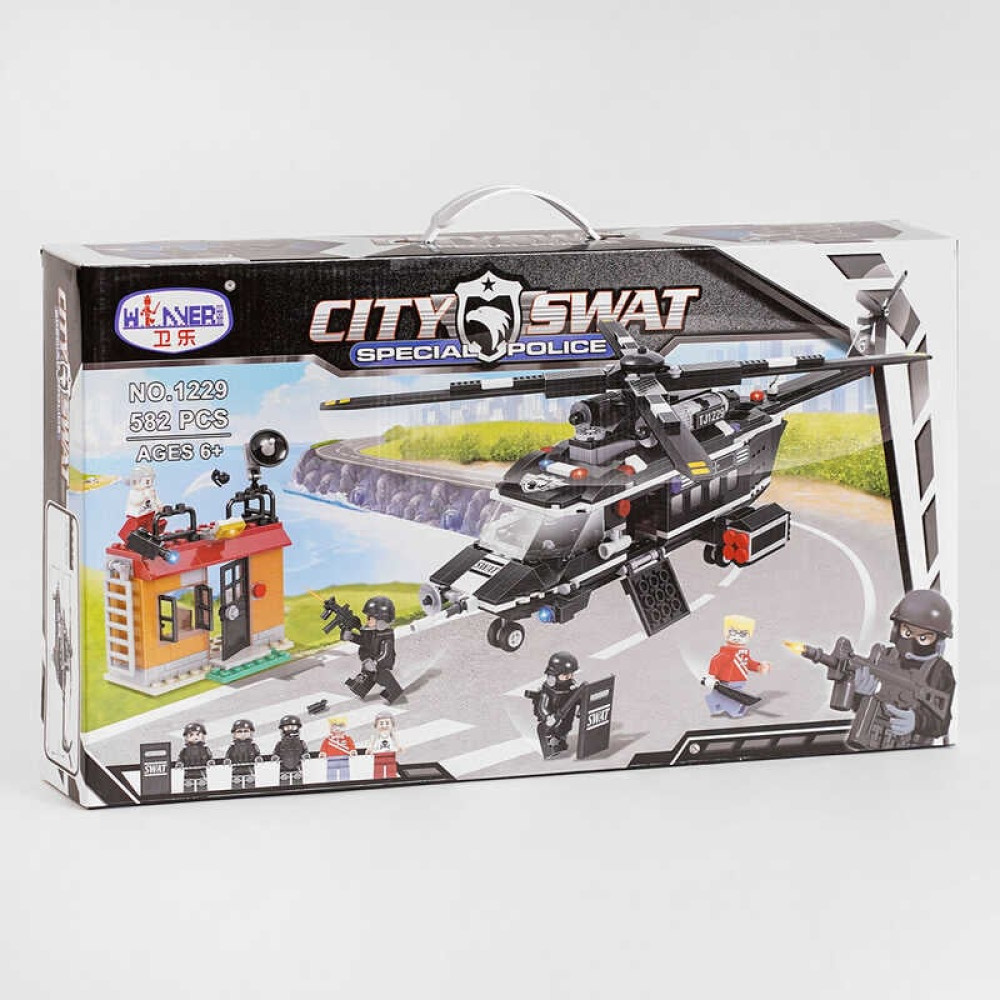 Конструктор 1229 (14) 582 деталі, в коробці