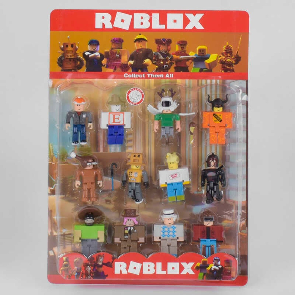 Герої JL 19083 (72) ROBLOX, 14 фігурок, на листі