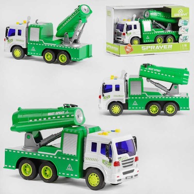 Спецтехніка WY 352 C (24) "Дезинфектор", інерція, помповий насос, парогенератор, тріскачка, звуки, світло, в коробці