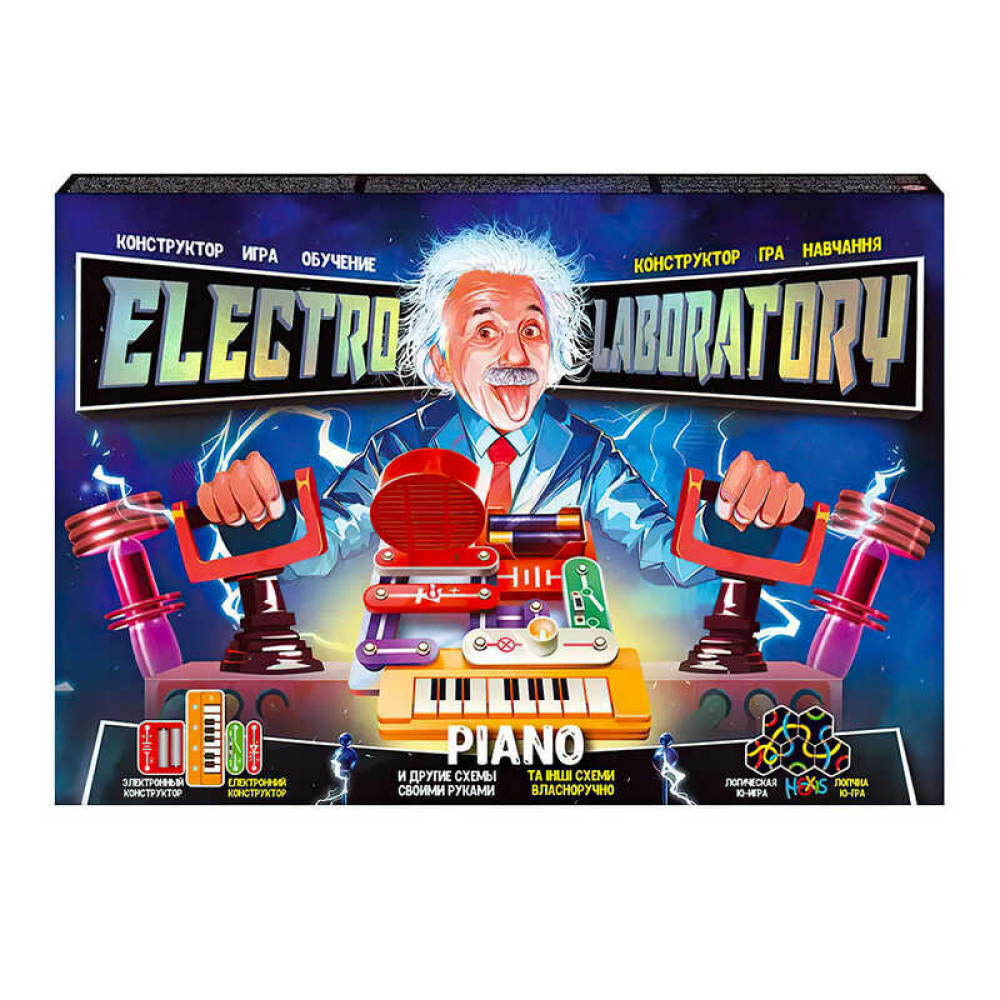 гр Електронний конструктор "Electro Laboratory. Piano" Elab-01-02 (5) "Danko Toys"