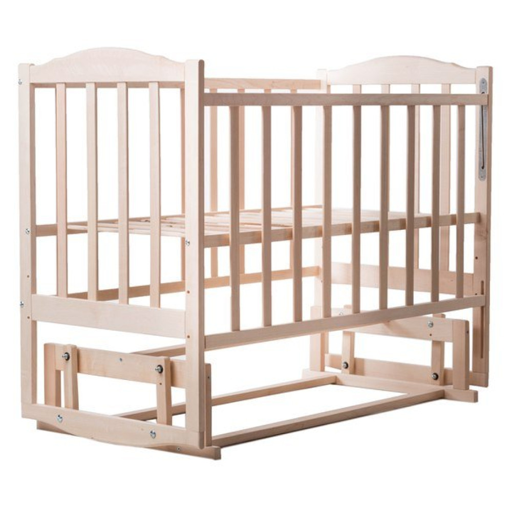 Ліжечко Babyroom Зайченя Z200 з маятником без лаку