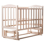 Ліжечко Babyroom Зайченя Z200 з маятником без лаку