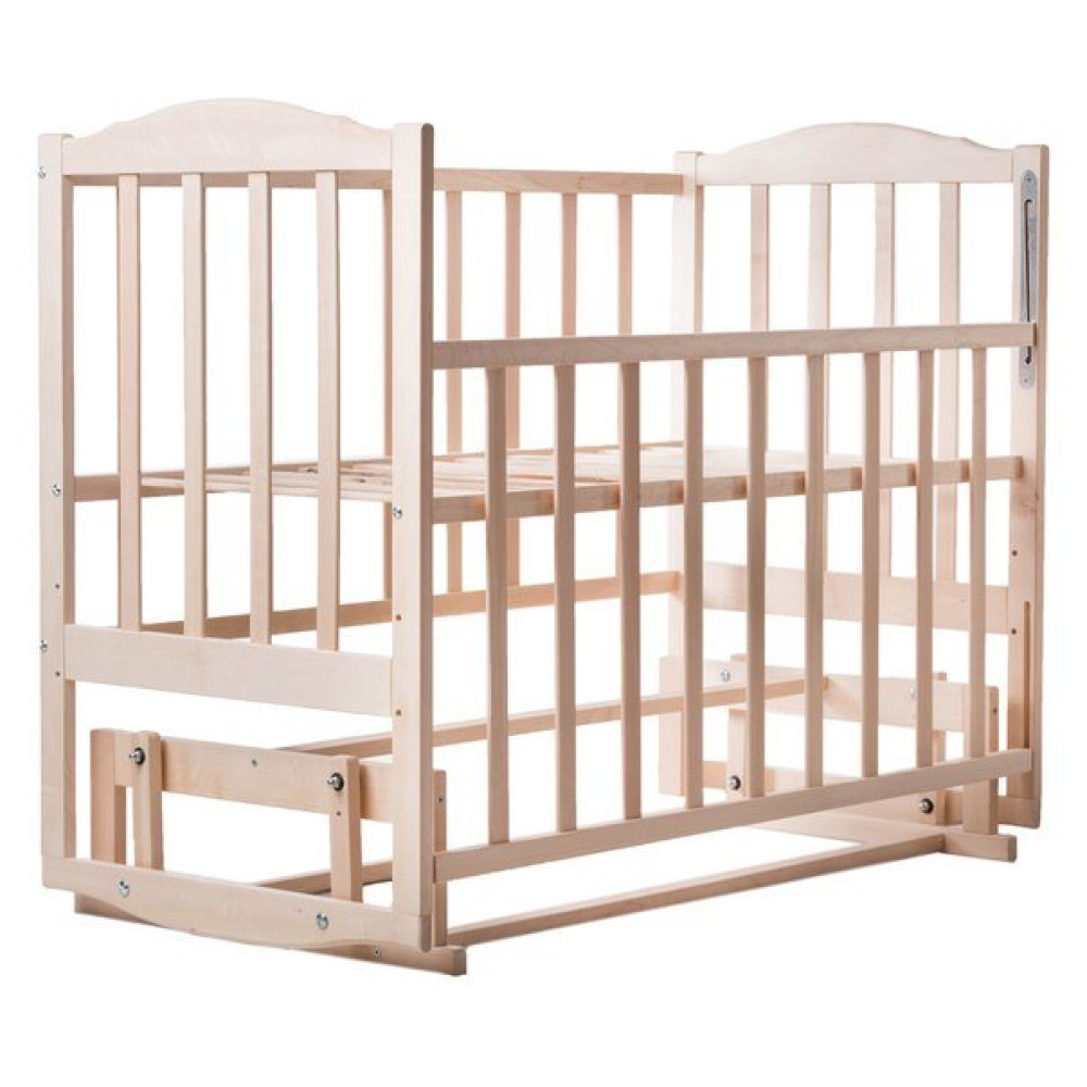 Ліжечко Babyroom Зайченя Z200 з маятником без лаку