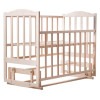 Ліжечко Babyroom Зайченя Z200 з маятником без лаку