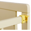 Кроватка Babyroom Звездочка Z-02 маятник, откидной бок, бук, слоновая кость