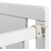 Кроватка Babyroom Звездочка Z-01 откидной бок, колеса, бук, белый