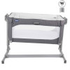 Chicco Next2Me Magic - детская приставная кроватка с режимом укачивания • Темно-серый (79584.77)