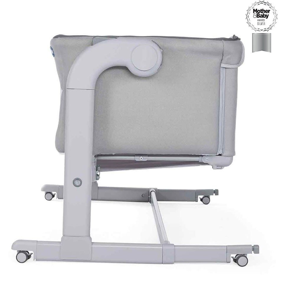 Chicco Next2Me Magic - детская приставная кроватка с режимом укачивания • Серый (79584.19) Chicco Next2Me Magic - детская приставная кроватка с режимом укачивания • Серый (79584.19)