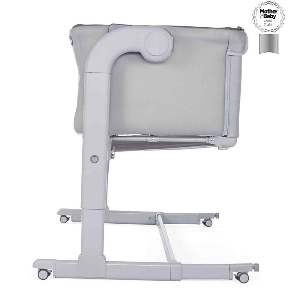 Chicco Next2Me Magic - детская приставная кроватка с режимом укачивания • Серый (79584.19) Chicco Next2Me Magic - детская приставная кроватка с режимом укачивания • Серый (79584.19)