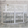 Детская кроватка-трансформер IngVart Smart Bed 9 в 1 со звездочками, молочный