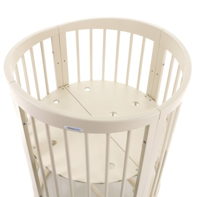 Овальна ліжечко-трансформер Mioobaby 9 в 1 Aura Ivory