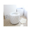 Дитяче овальне ліжечко трансформер Ovalbed Elegance Swarovski 8в1 каретная стяжка