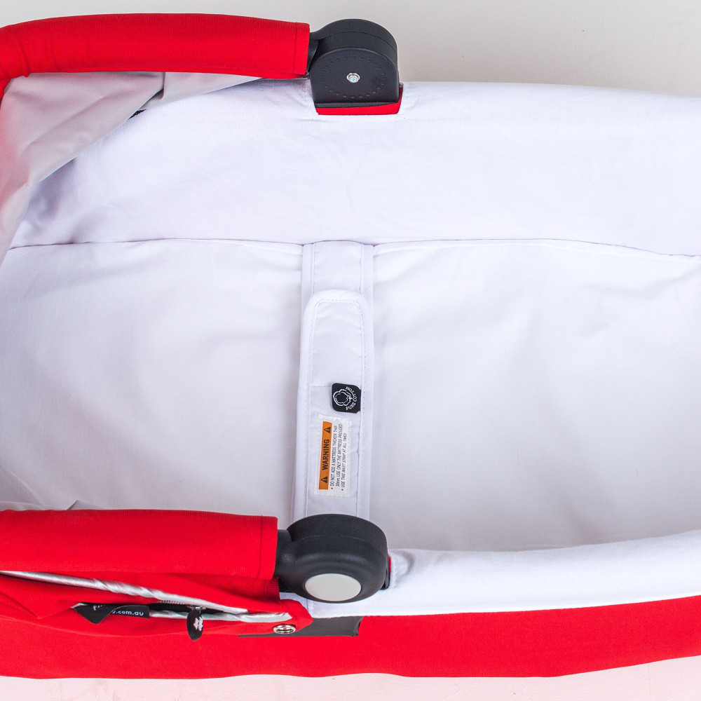 Люлька Valco baby Q Bassinet для Trimod X, Snap 4 Ultra, Quad X Fire red