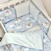 Постельный комплект Маленькая Соня Baby Desing Коты в облаках голубой 6 предметов (0220397)