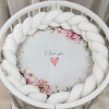 Простынь детская Маленькая Соня с печатью Heart and Flowers 70x70 (9580412)