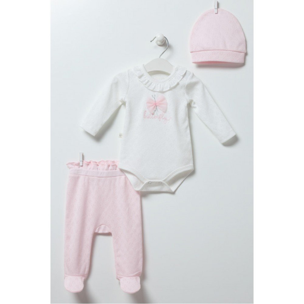 Комплект 3 предмета Caramell Butterfly р.68-74 зеленый (BPK6980)