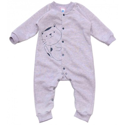 Комбинезон Minikin Котик серый р.86 (201201386)
