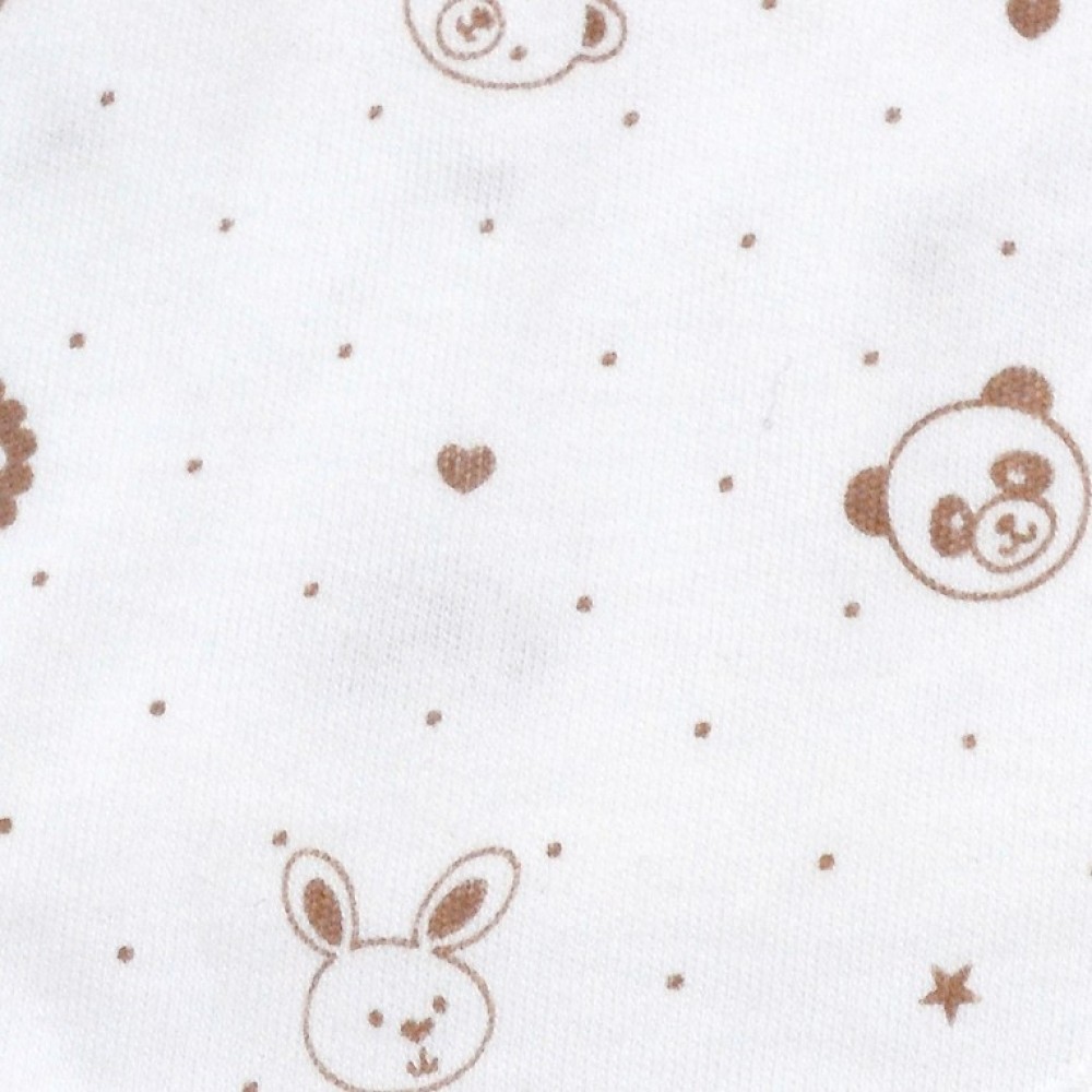 Комбінезон Minikin Звірятка молочні р.68 (40368)