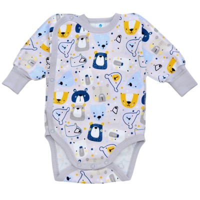 Боди Minikin Мишка серый р.56 (21810156) 