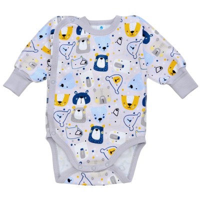 Боди Minikin Мишка серый р.62 (21810162) 