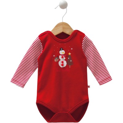 Боді Caramell Happy Day Interlock р.50-56 Kirmizi (BU8449)