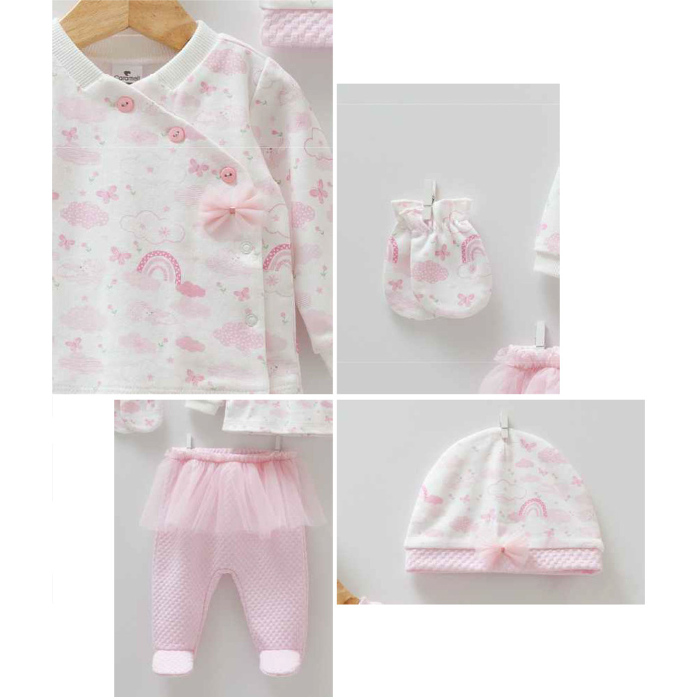 Комплект одягу Caramell 5 предметів Cute Friends Pembe р.56-62 (ZK8352)