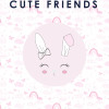 Комплект одягу Caramell 5 предметів Cute Friends Pembe р.56-62 (ZK8352)