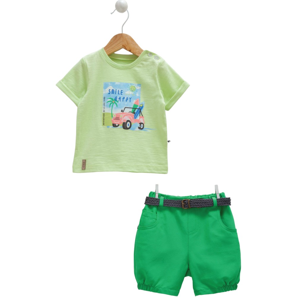 Комплект одежды Caramell 2 предмета Fresh Boy yesil р.80-86 (TKE8947)