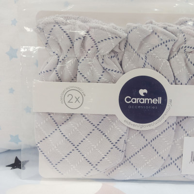 Царапки Caramell 2 пары Smile серый (ELD6559)