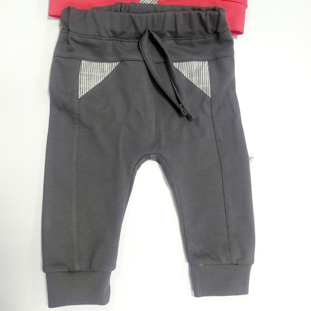 Комплект одежды Caramell Mini Boy Garden р.56-62 красно-серый (TKE5871)