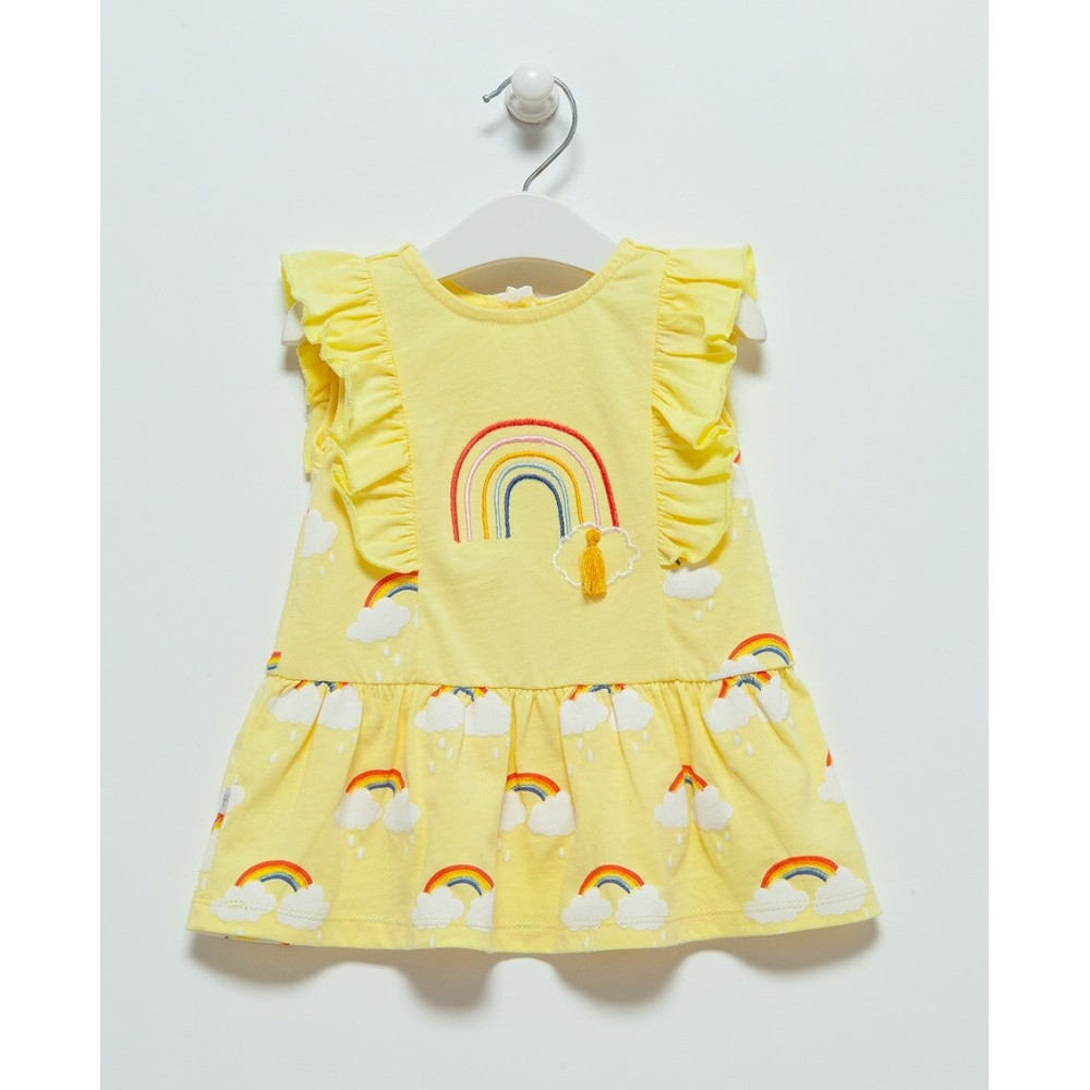 Платье Caramell Rainbow р. 56-62 Желтый (ELB7058)